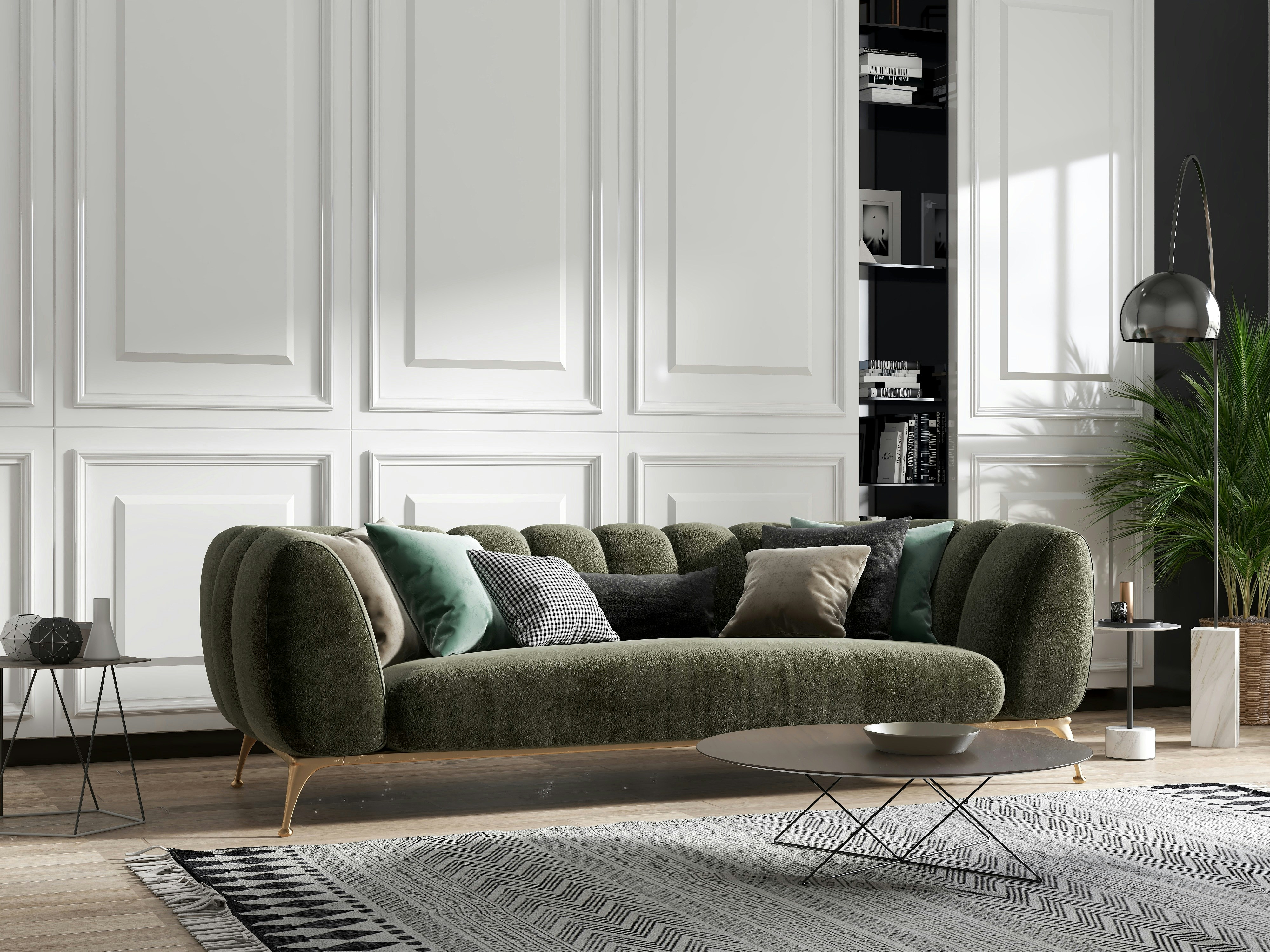 Studio interior background